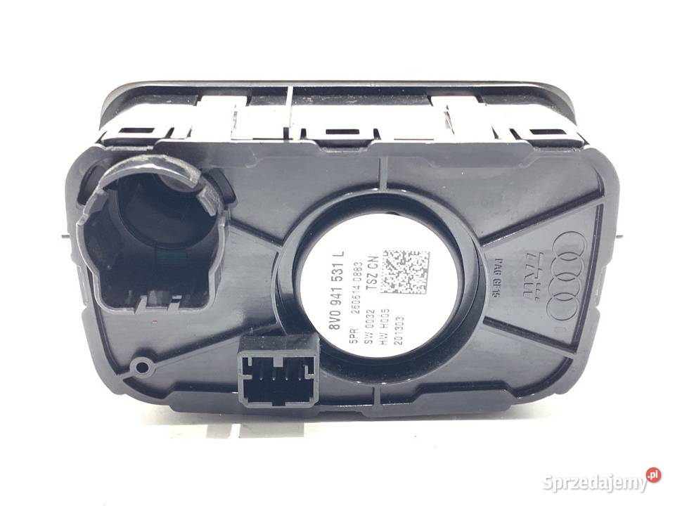 WŁĄCZNIK ŚWIATEŁ AUDI A3 8V 8V0941531L PRZYCISK