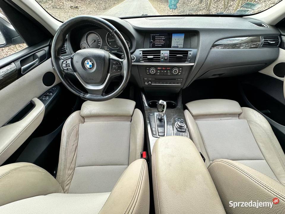 BMW X3 20d Automat 8hp Xenon 4x4 Bezwypadkowy 184KM X3 Wieluń