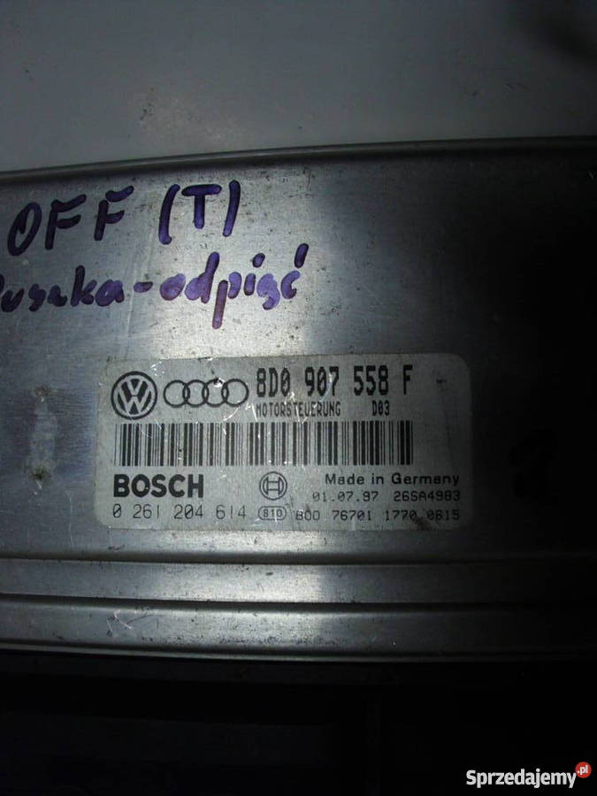 KOMPUTER PASSAT AUDI 18 0261204614 8D0907558F Lubin