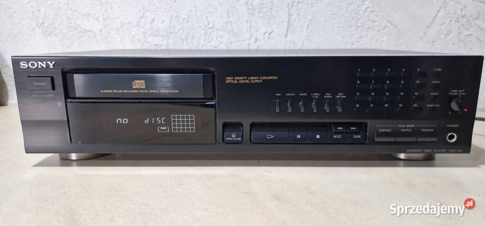 Sony odtwarzacz kompakt CD player CDP 415 CDP415 Międzychód