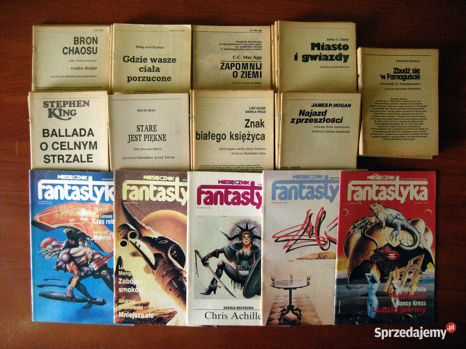 Miesięcznik Fantastyka Nowa Fantastyka roczniki Kielce sprzedam
