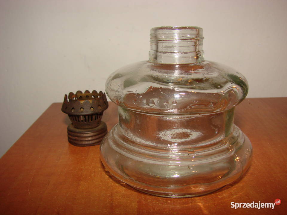 zbiornik lampy naftowej lustrzanej PRL Pozostałe Pruszcz Gdański