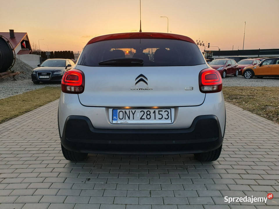Citroen C3 12 Benzyna 82 75 2017r Raty Zamiana bluetooth Strobice