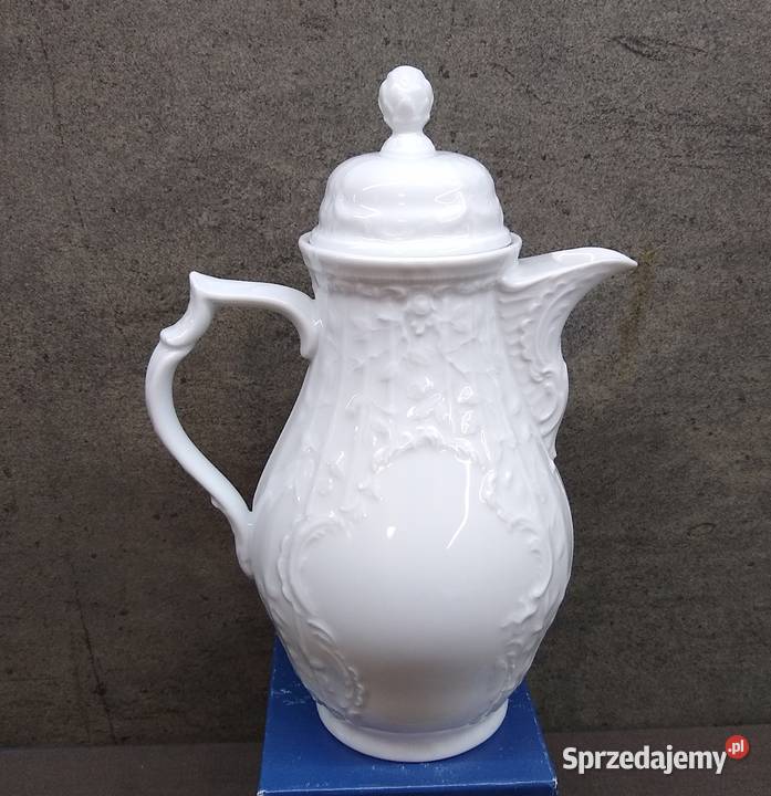 NOWY Dzbanek Rosenthal Sanssouci biały 25 Porcelana i szkło Kalisz