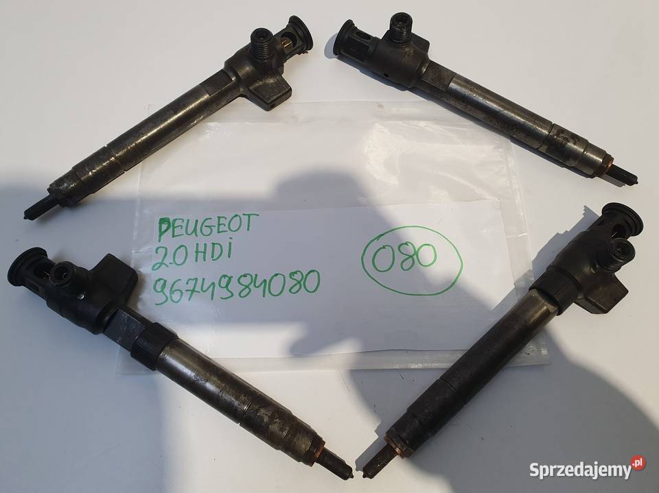 WTRYSKIWACZ wtrysk Peugeot 508 20 HDI 9674984080 osobowe Chełm