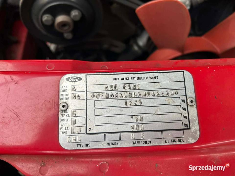 FORD Sierra MK2 20 1234KM Sokółka