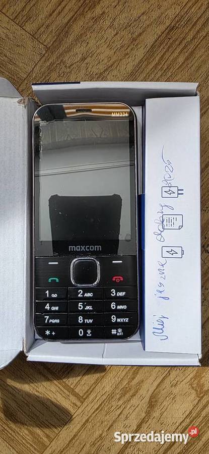 Sprzedam używany telefon MAXCOM MM334 dobrze Gdańsk