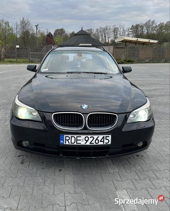 BMW e61 25 diesel 2004r Automat 177KM Pilzno