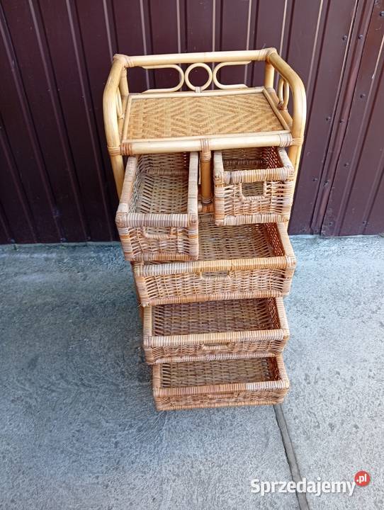 komoda rattanowa z szufladami 535 Byczyna