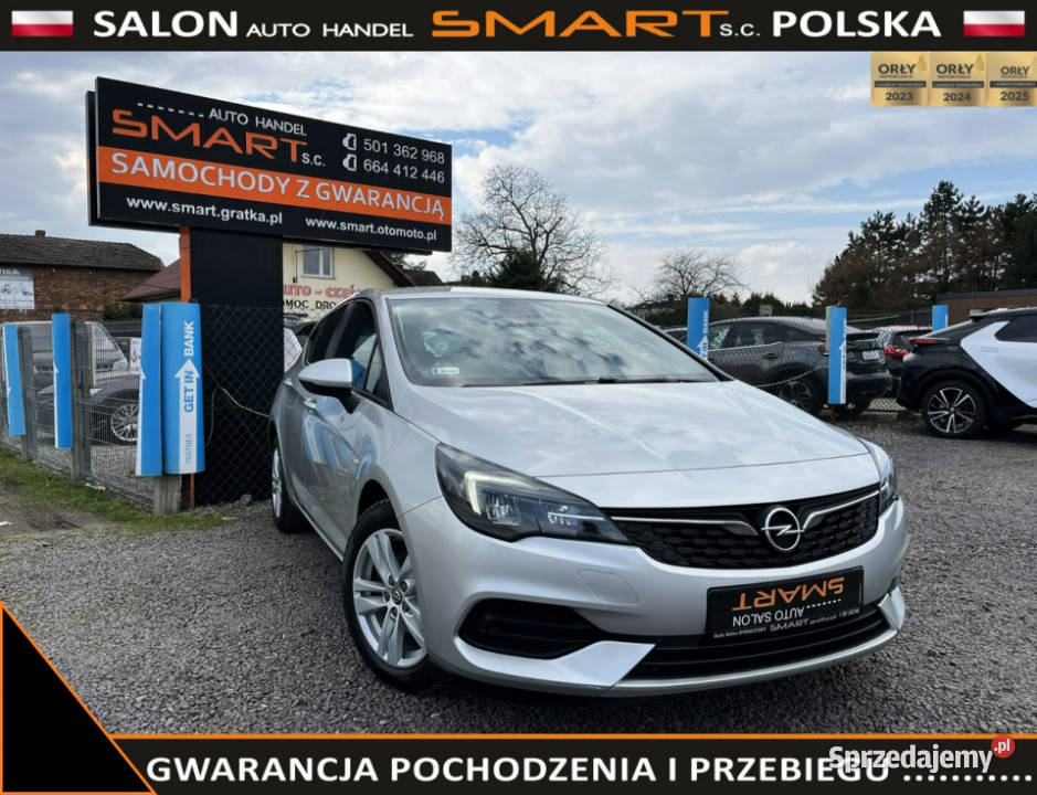Opel Astra Salon Full Ledy Benzyna Serwis FV23 K system Start-Stop śląskie Rydułtowy
