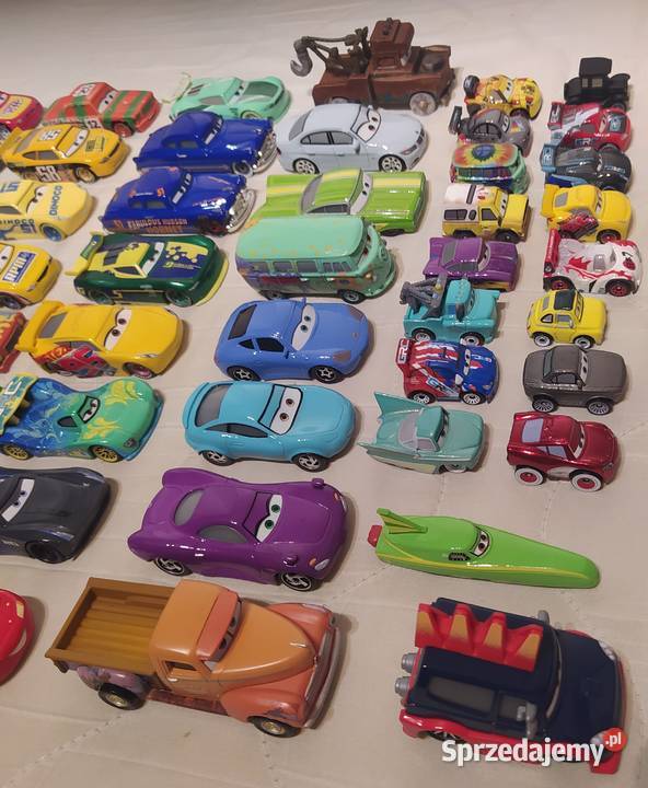 Disney Pixar Cars Auta Mattel 50 sztuk Gdańsk sprzedam