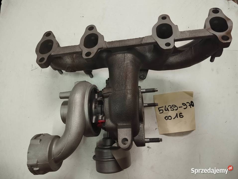 Regenerowana Turbosprężarka 5439 970 0016 Seat