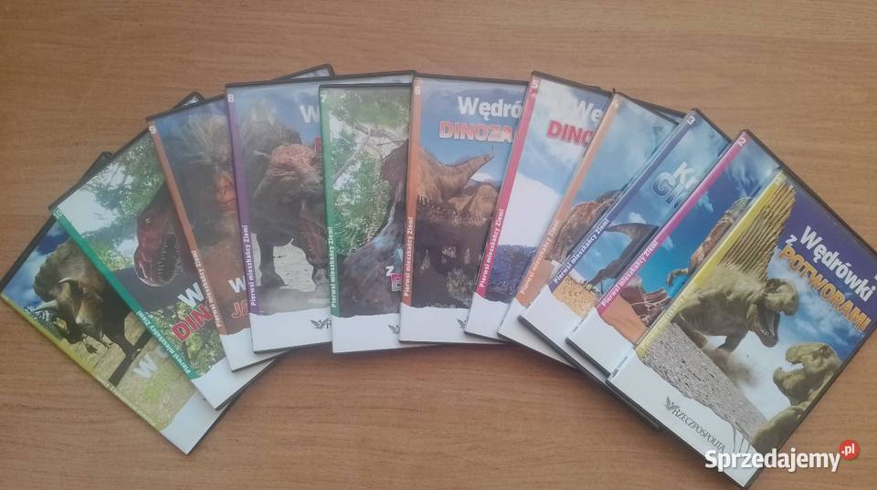 Cała Kolekcja wędrówki z dinozaurami Czarzyzna