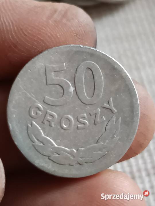 Sprzedam monete 50 gr 1949 r ffff Chełm