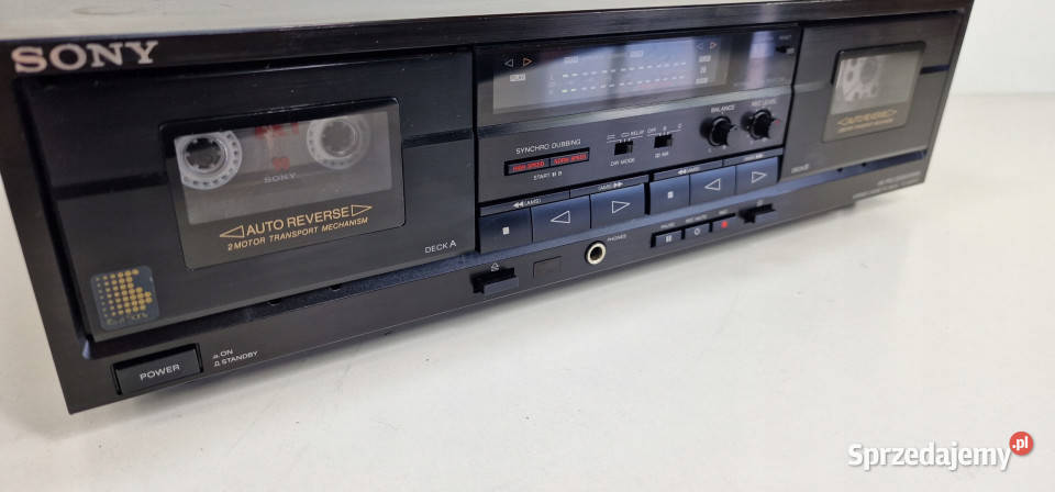 Magnetofon catette deck SONY TC WR 570 TCWR570 Magnetofony Międzychód sprzedam