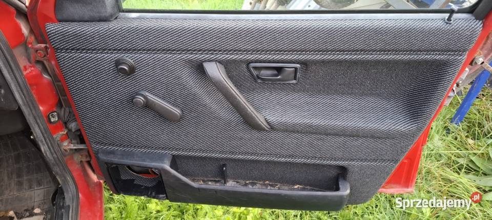 Golf 2 mk II boczki drzwi tapicerka klamka osobowe lubelskie Hańsk Pierwszy