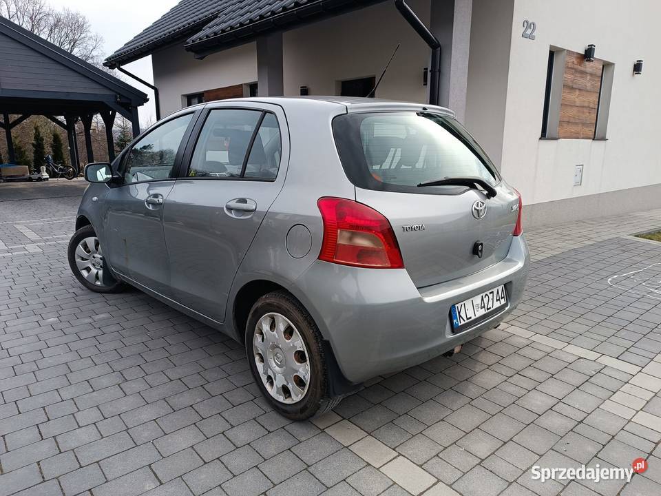 Toyota Yaris 13 VVTi 87KM małopolskie Limanowa