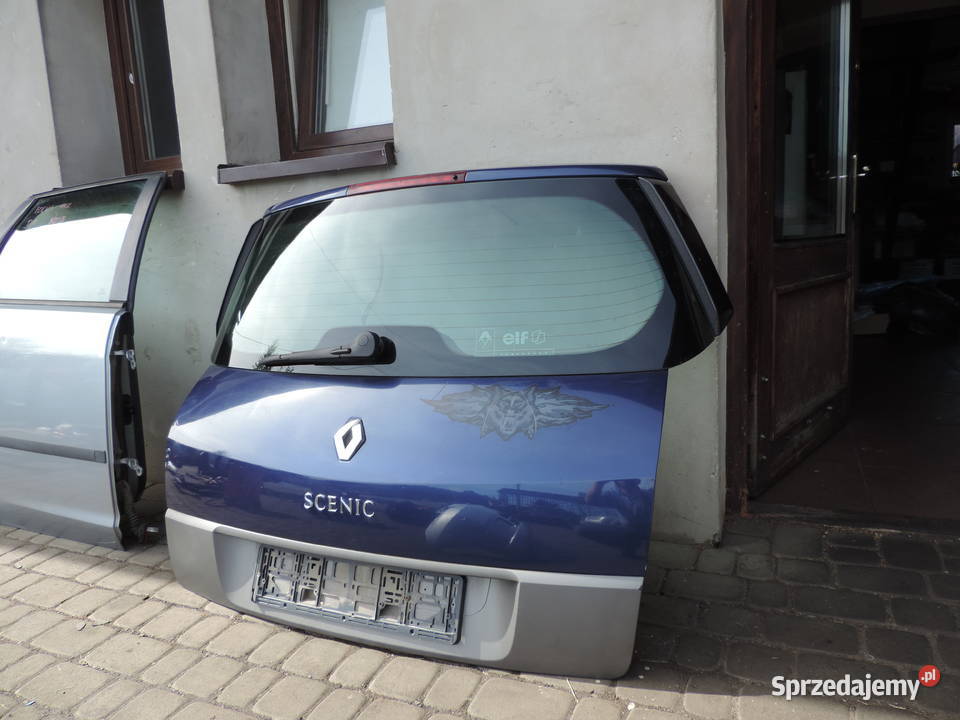 RENAULT SCENIC II 2 KLAPA TYŁ TYLNA BAGAŻNIKA Nowy Sącz sprzedam