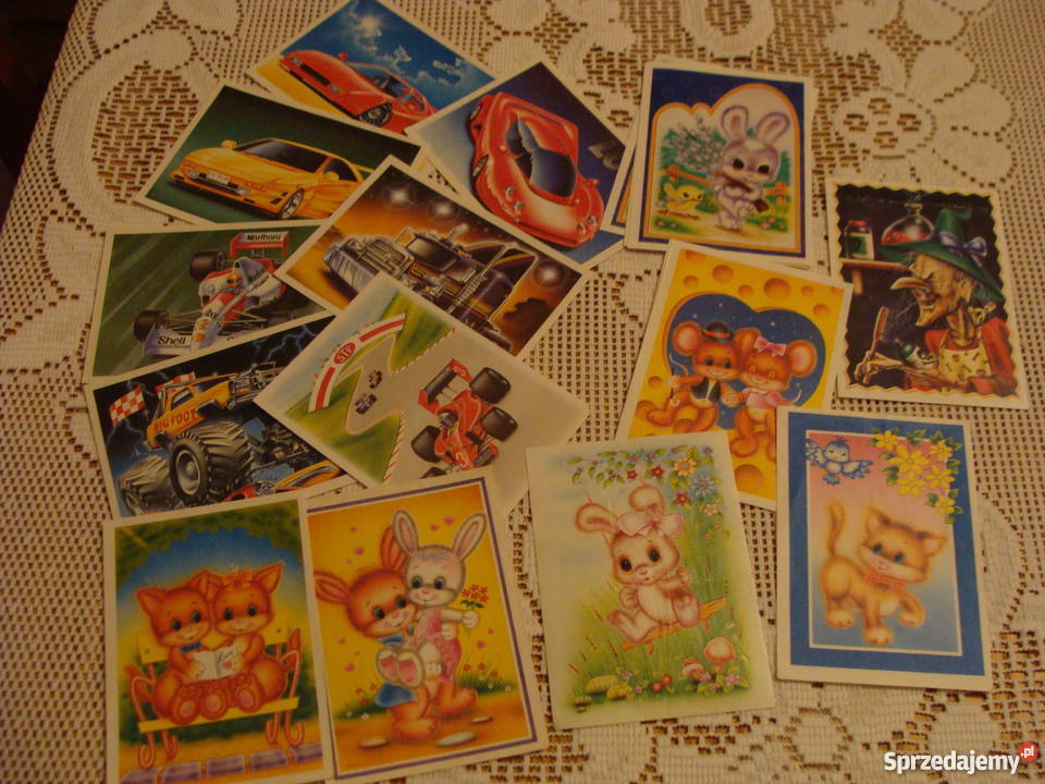 karteczki z notesików lata 90 Pozostałe