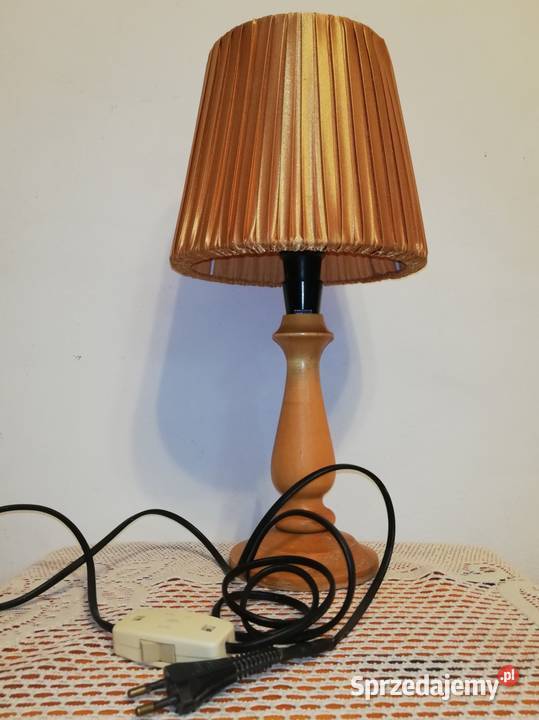 Lampka nocna z epoki PRL lata 70te XX w Antyki sprzedam
