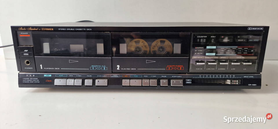 Magnetofon Fisher Studio Standard CRW81 CR W 81 Międzychód