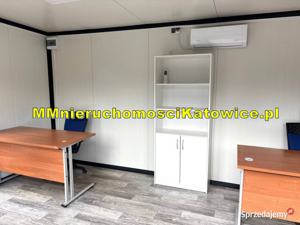 Działka utwardzona wynajem media kontener 6500m2 Jaworzno