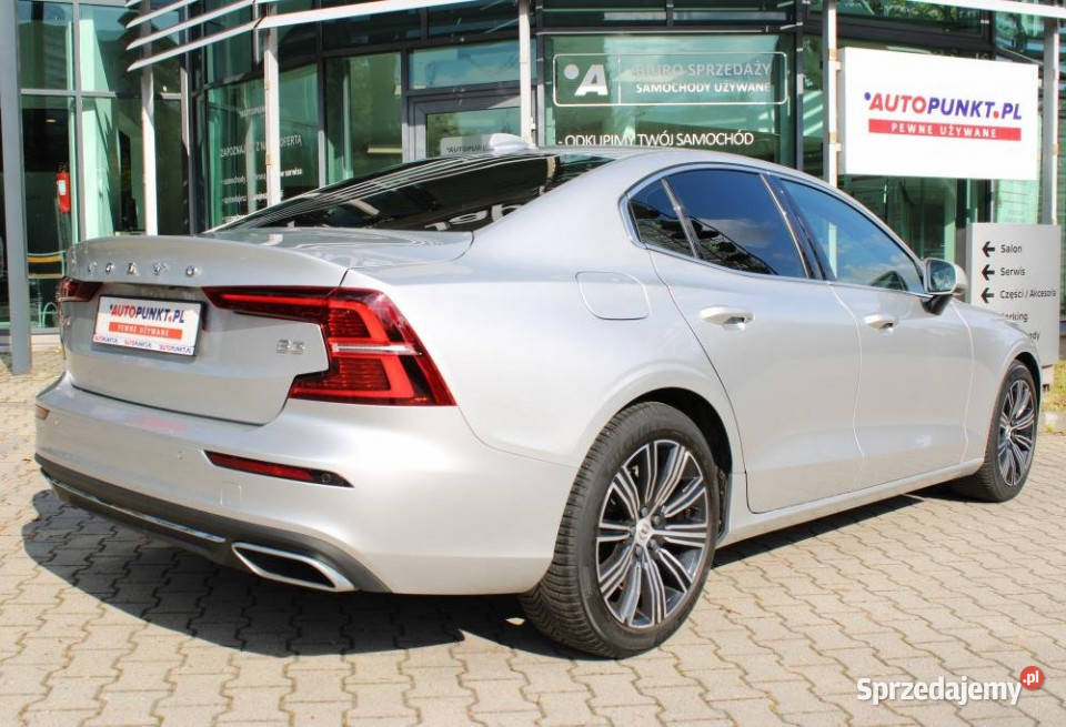 Volvo S60 2021r Fvat 23 Bezwypadkowy Gwarancja 49573km Chorzów