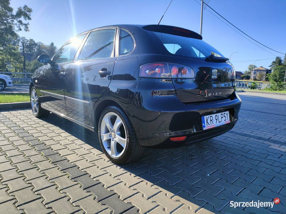 SEAT Ibiza 2008 14 Benzyna 140 000 Zadbany małopolskie Nowy Sącz sprzedam