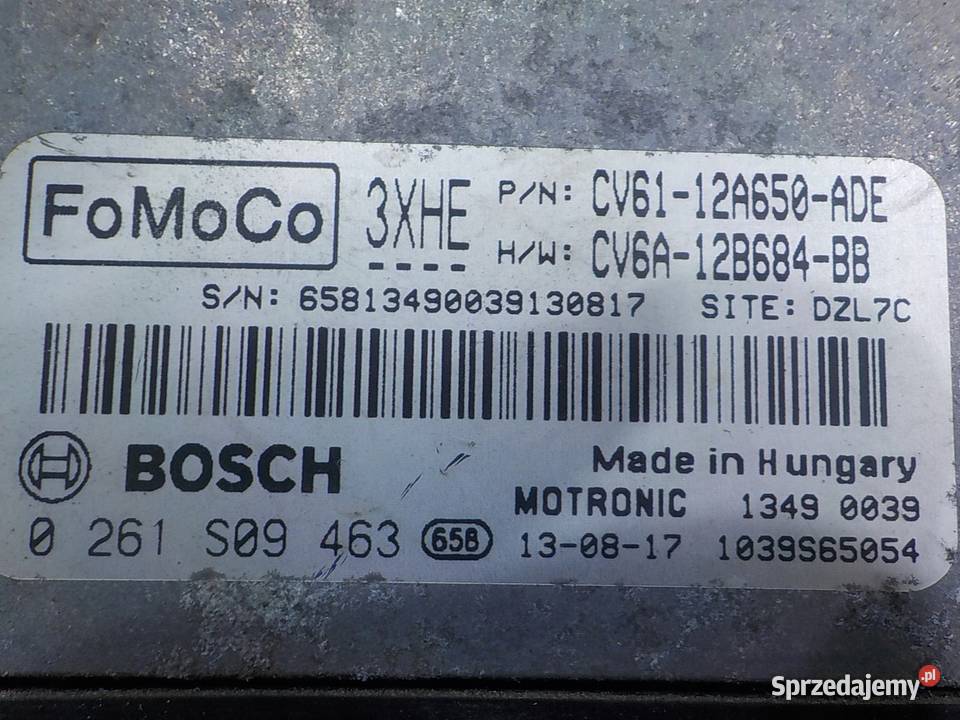 FORD C II MK2 10 B 13r 5D sterownik komputer mazowieckie