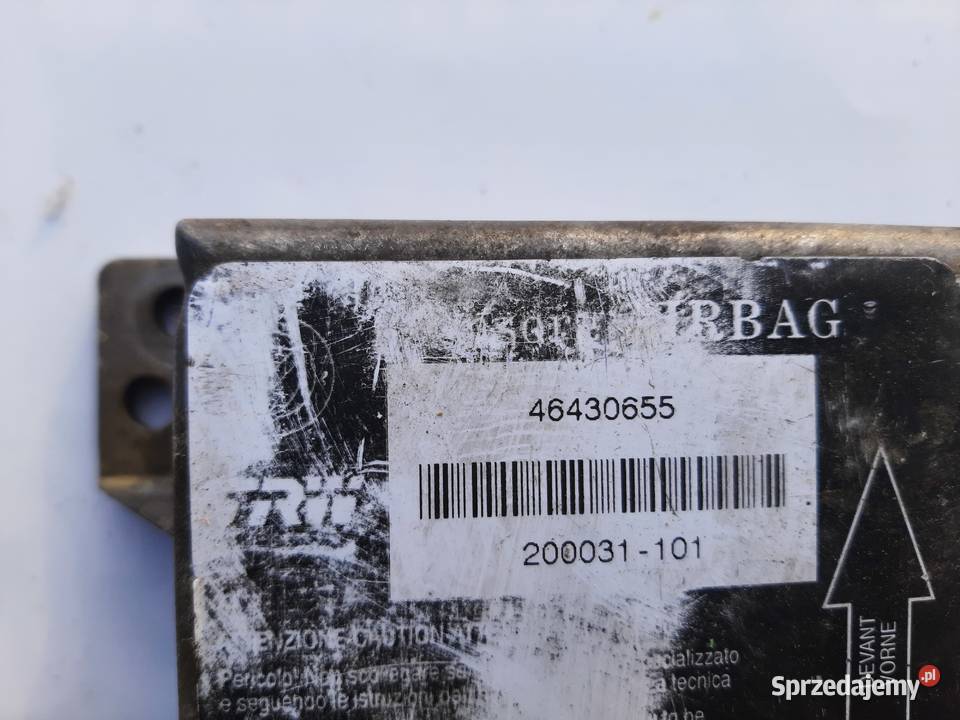 Sensor moduł poduszek Air Bag Fiat Punto łódzkie
