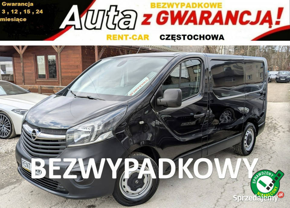 Opel Vivaro 16D145Ciężarowy BUS 3Osoby Opel Częstochowa