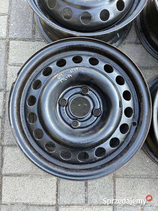Felgi stalowe Opel 14 na sztuki komplet śląskie Mikołów