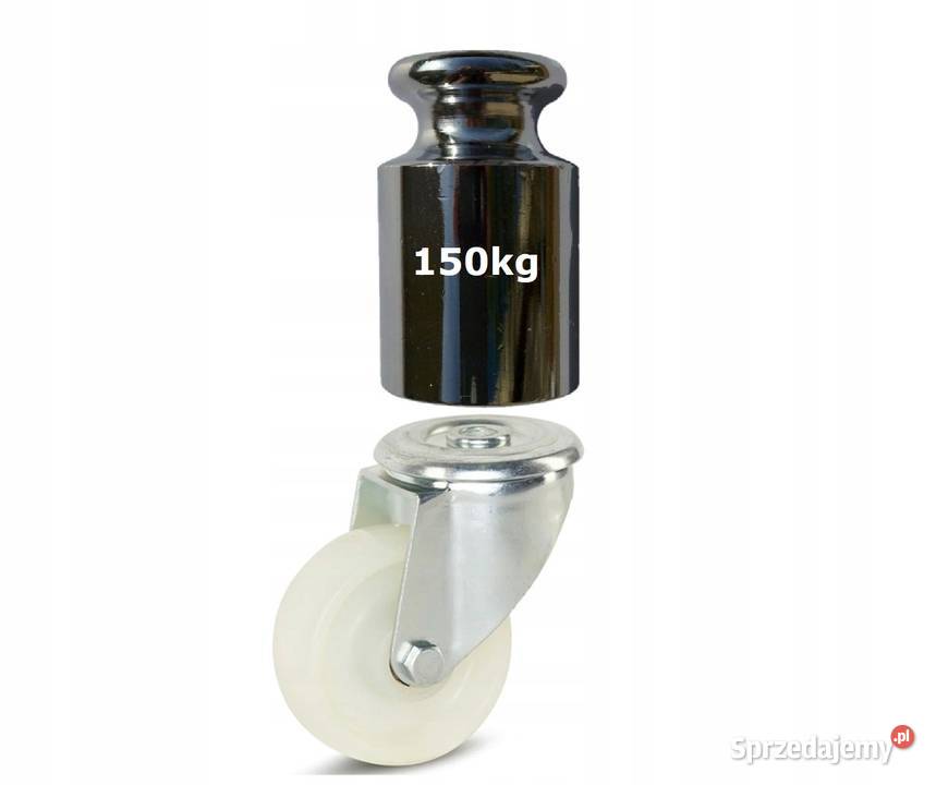 Koło kółko skrętne 80mm 150 nylonowe obrotowe mazowieckie Kozienice sprzedam