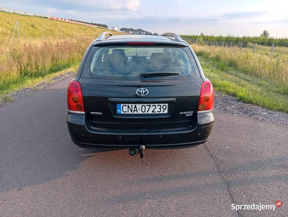 Toyota Avensis t25 Kombi 20 VVti LPG elektrochrom. lusterka boczne Bydgoszcz