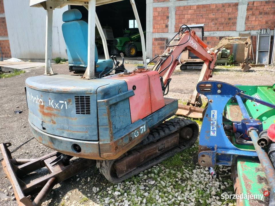 Ładowarka przegubowa JCB 420 Atlas minikoparka Książ Wielki