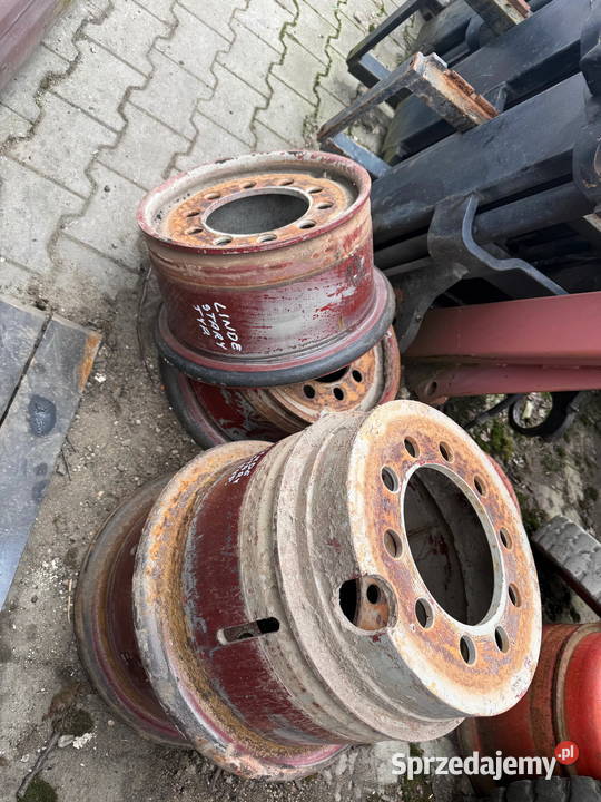 koła bliźniacze Linde H40h50felgi 25015 Działoszyn
