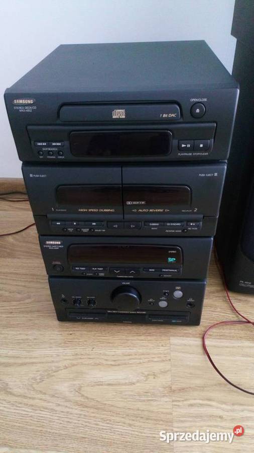 Radio z dwoma oddzielnym głośnikami Samsung Kołobrzeg