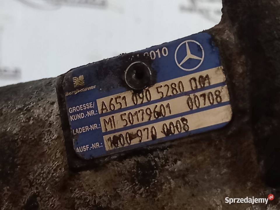 Sprinter W906 22 CDI BITURBO 12r turbosprężarka osobowe sprzedam