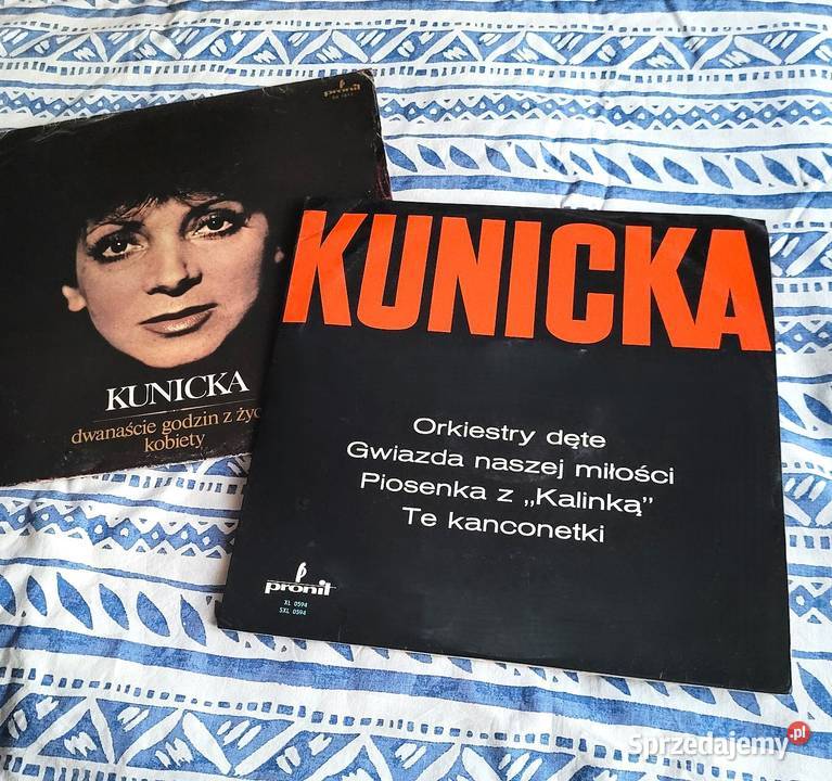 Halina Kunicka dwie płyty winylowe w jednej Płyty i kasety kujawsko-pomorskie Chełmno sprzedam