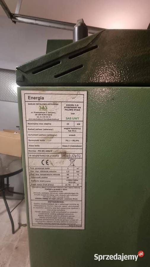 Na części Piec Sas 23 kW Ogrzewanie dolnośląskie