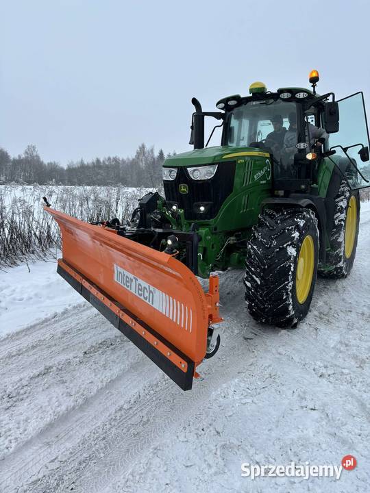 Pług do śniegu InterTech prosty PSSH04 szer 3 m małopolskie Miechów