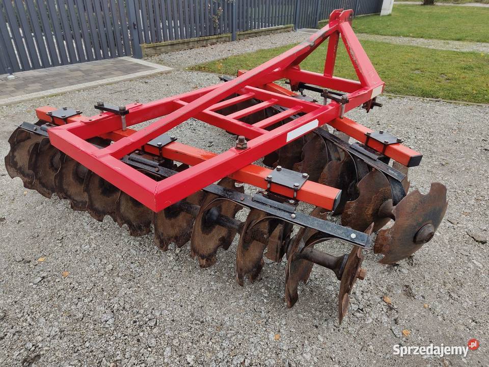 Talerzówka Strumyk 22m 2x10 talerzy Brona nieuszkodzony Brzeziny