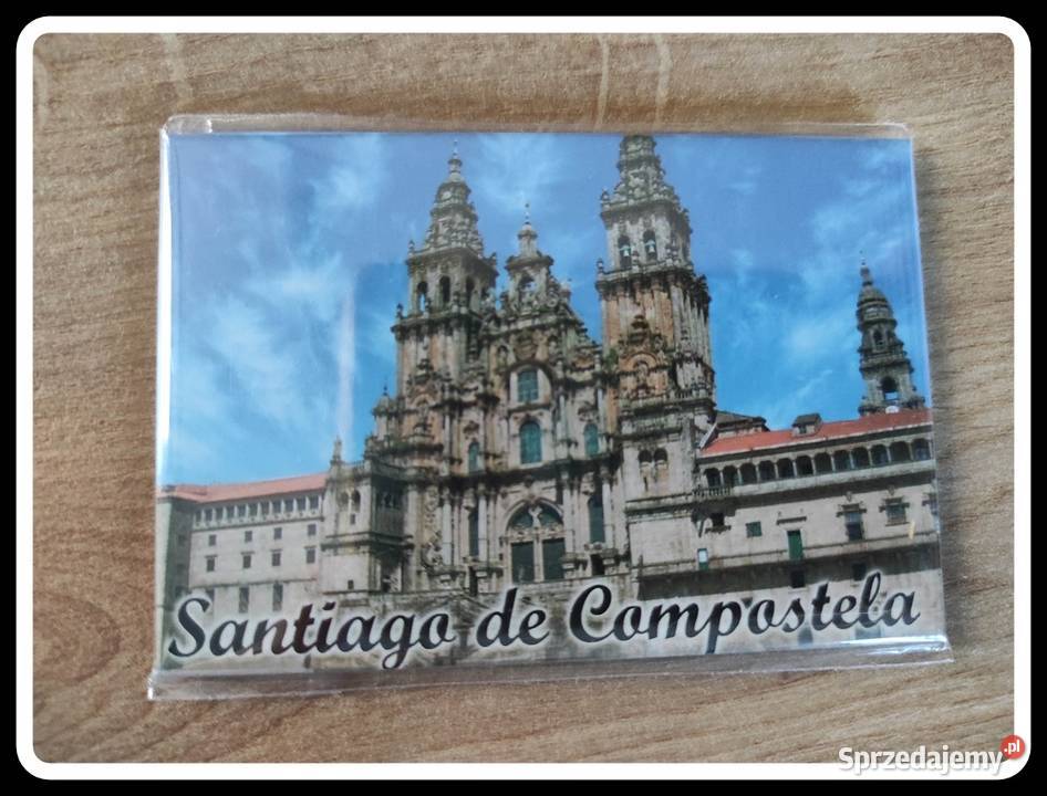 Santiago de Compostela magnes NOWY w opakowaniu mazowieckie Płock