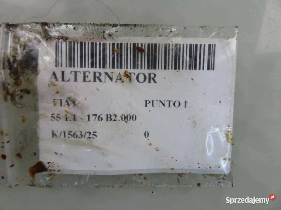 ALTERNATOR FIAT PUNTO I 11 176 B2000 małopolskie