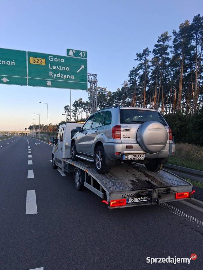 Awaria auta w Lesznie Pomoc drogowa Laweta która Leszno