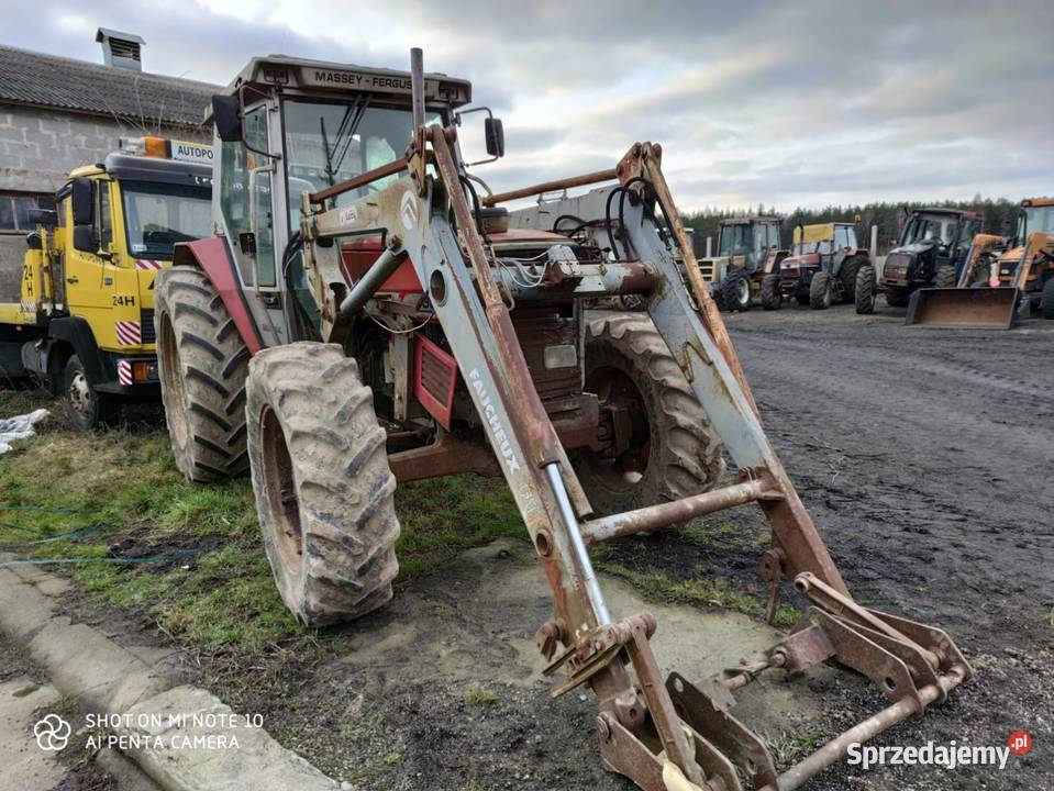 Ładowacz czołowy Facheux F3 Massey Ferguson nieuszkodzony wielkopolskie Łobżenica
