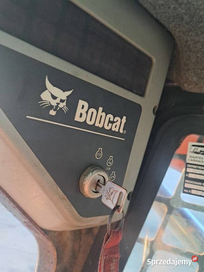 mini ładowarka BOBCAT 220Aduża1T i koparka Wysokie Mazowieckie