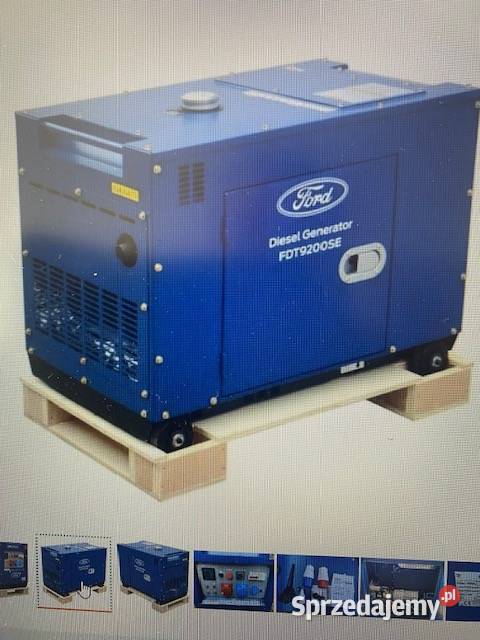 Agregat Prądotwórczy Ford 9200 FDT9200 8kVA 230V