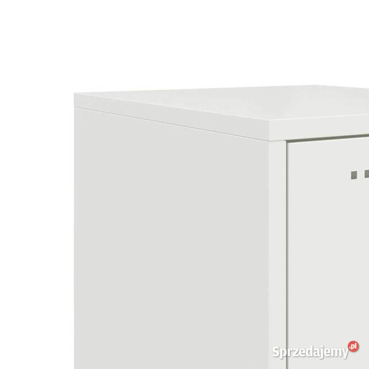 Szafka biała 36x39x123 stal WM846529 Warszawa