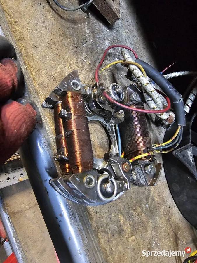 Rotax 434 zapłon stojan przerywacz 400 cewki Jelenia Góra